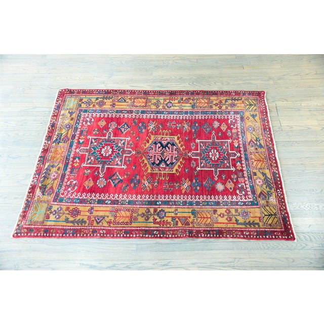 Early 20th Century Karaja Rug For Sale In Chicago - Image 6 of 15