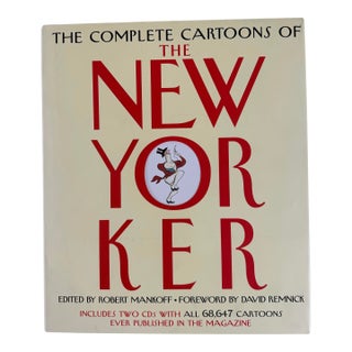 The Complete Cartoons of the New Yorker – Vintage Oversized Coffee Table Book With 2 CDs (2004) For Sale