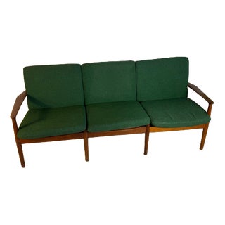 Vintage Danish Three-Seater Sofa by Svend Aage Eriksen for Glostrup Møbelfabrik, 1960s For Sale