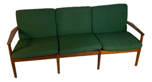 Vintage Danish Three-Seater Sofa by Svend Aage Eriksen for Glostrup Møbelfabrik, 1960s
