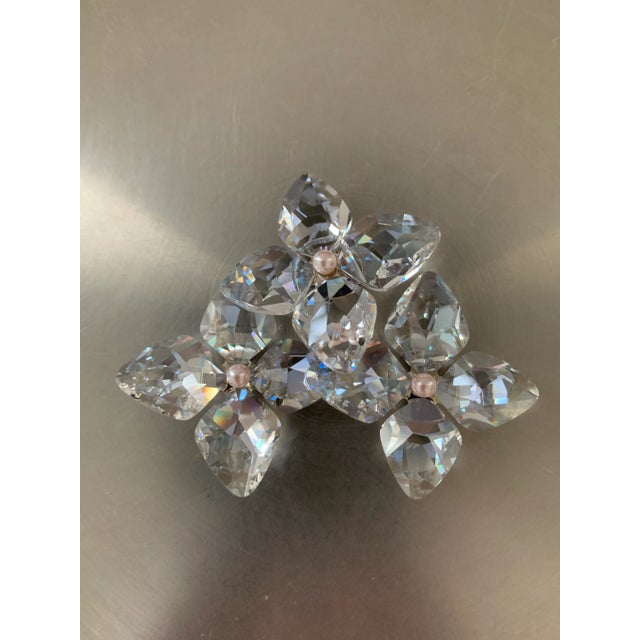 Swarovski Crystal 2009 Paradise Flowers, Dribella Crystal Moonlight Figurine For Sale - Image 10 of 10