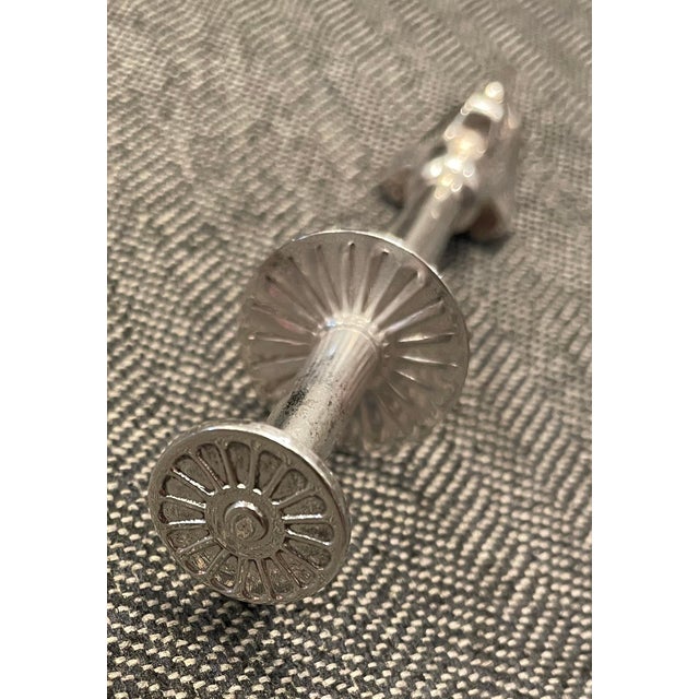 1960s Mechanical Silverplate Sugar or Olive Tongs For Sale - Image 4 of 5