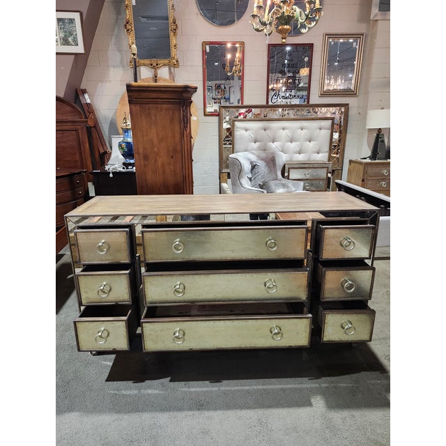 Hooker 6 Drawer Mirrored "Sanctuary" Dresser For Sale In Las Vegas - Image 6 of 12