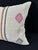 Turkish Hemp Pillow Cushion Natural Beige Red Pillow Cushion Cover 24"x24" For Sale - Image 4 of 4