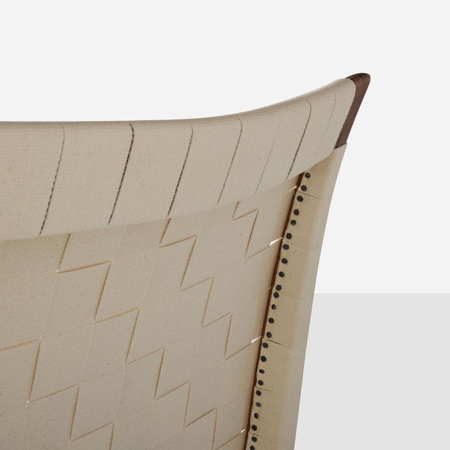 1940s High Back Model 1207/5-119 Chair Attributed to Axel Larsson for Bodafors For Sale In San Francisco - Image 6 of 10