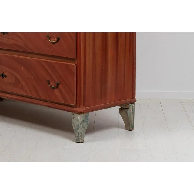 Antique Swedish Gustavian Country Chest of Drawers For Sale - Image 10 of 11