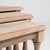 Mid-Century Modern 1970s Set Of Three Oak Nesting Tables For Sale - Image 3 of 13