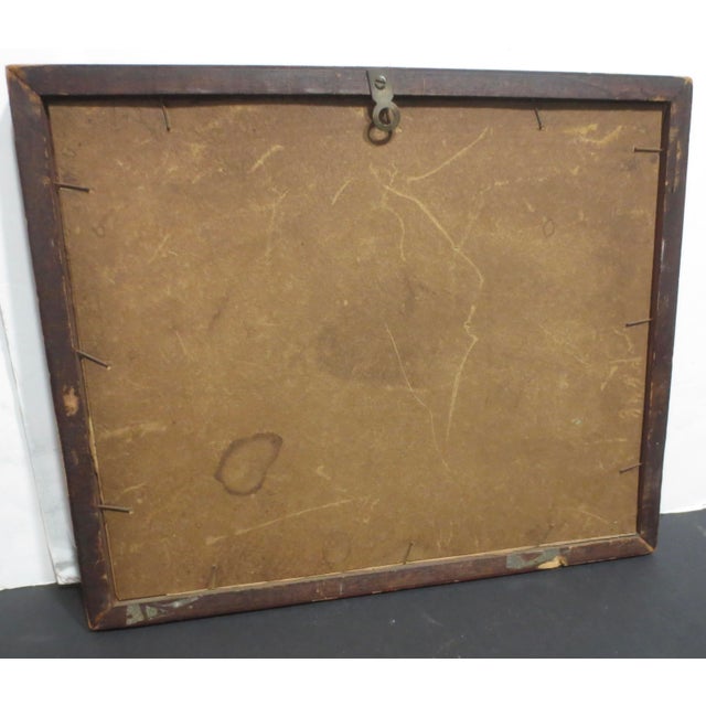 Postmodern WoodBlock Print Circa 1930s Nathan Klein For Sale - Image 3 of 6