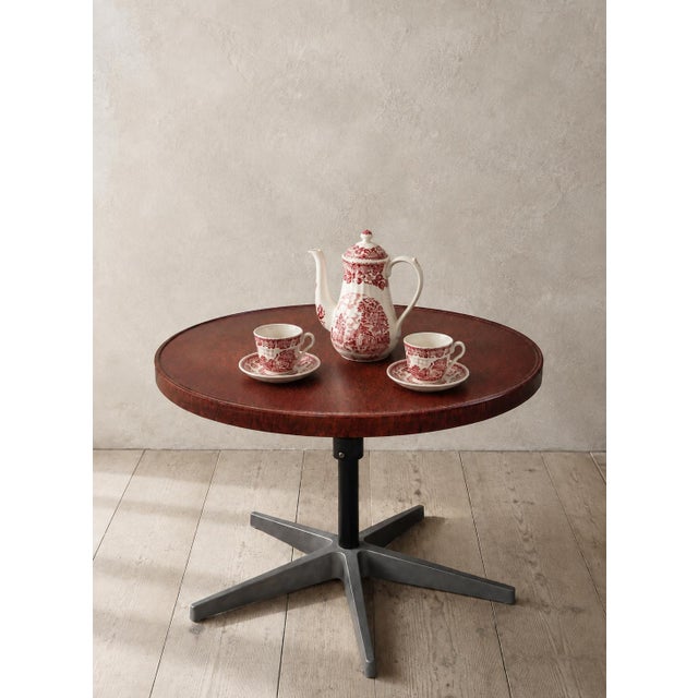 Mid-Century Modern 20th Century Modernist English Coffee Table in Bakelite and Metal, 1940s For Sale - Image 3 of 6