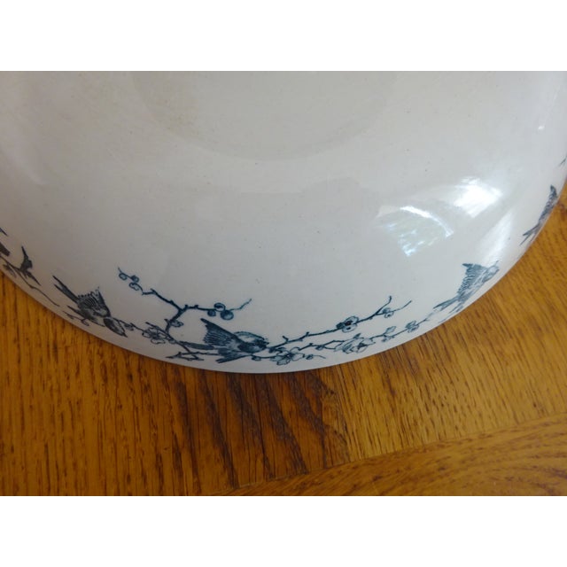 Large Terre De Fer Compote Dish by HB&Cie, 1890s For Sale - Image 16 of 18