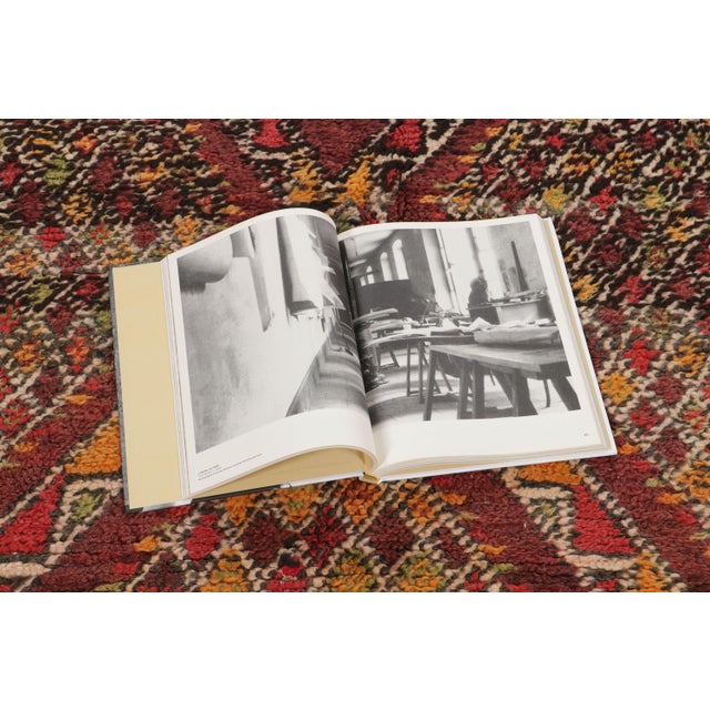 Brown Vintage Berber Moroccan Wool Rug With Diamond Grid by Rug & Kilim, 1950-1959 For Sale - Image 8 of 9