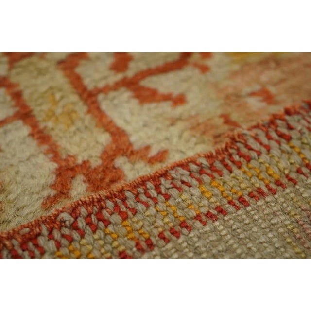 Antique Oushak Rug 2'5'' x 4'2'' For Sale - Image 10 of 10