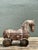 Vintage Washed Wood Trojan Horse Box For Sale In West Palm - Image 6 of 12
