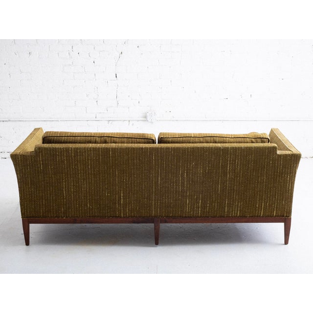 Mid-Century Modern Mid-Century Loveseat in the Style of James Mont For Sale - Image 3 of 5