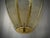 2000 - 2009 Murano Art Glass and Brass Sand Blasted Color Chandelier and Pendant, 2000 For Sale - Image 5 of 9
