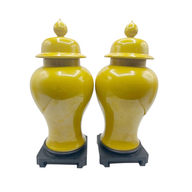 Vintage Japanese Lidded Urns - A Pair For Sale In Dallas - Image 6 of 6
