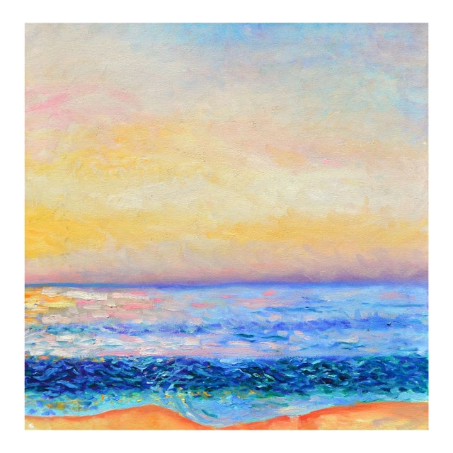 Northern California Vibrant Ocean Sunset For Sale