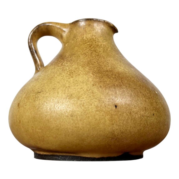 Mid-Century German Studio Pottery Carafe Vase by Janne Reckert-Cordua for Sylt Keramik, 1960s For Sale