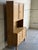 Mid-Century Modern Vintage Danish Oak Hutch Cabinet in Style of Henning Kjærnulf Scandinavian Display Cabinet For Sale - Image 3 of 10