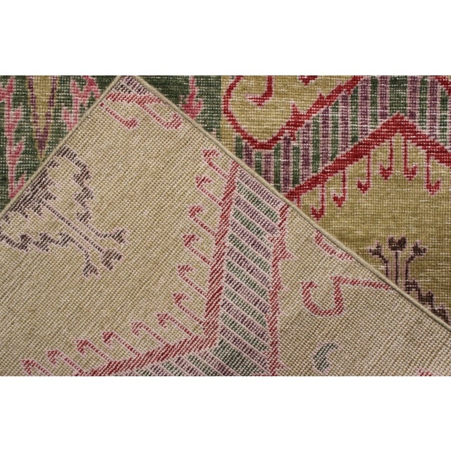 Not Yet Made - Made To Order Rug & Kilim’s Mira Rug in Green, 5x7 For Sale - Image 5 of 6