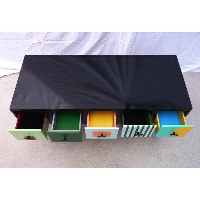 Chest of Drawers with Five Mini Drawers For Sale - Image 6 of 8