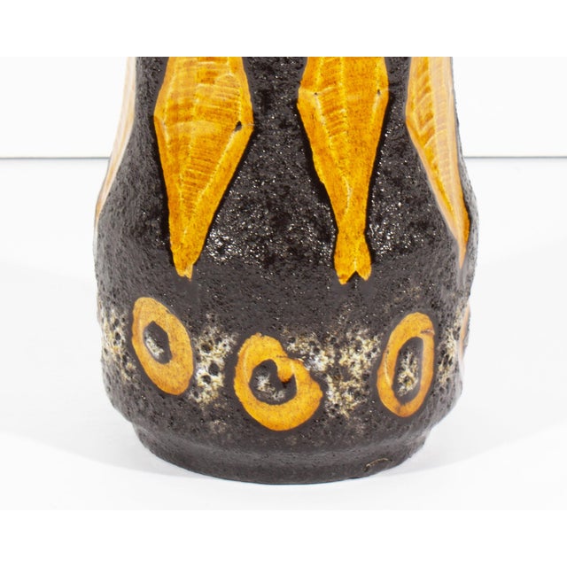 Ceramic Scheurich Keramik West German Fat Lava Ceramic Vase For Sale - Image 7 of 7