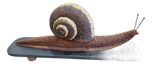 Vintage Small Ceramic Snail