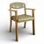 Vintage Upholstered Beechwood Armchair For Sale - Image 6 of 6