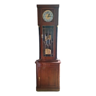 Art Nouveau Longcase Clock For Sale
