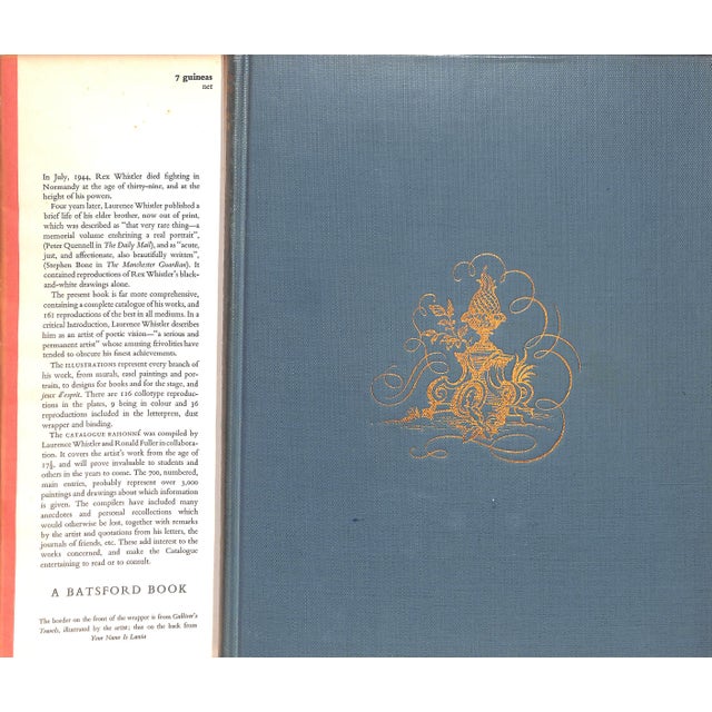 WHISTLER, Laurence [122] pp. 112 hors-texte illustrations, some in colour, and several text illustrations B.T. Batsford...