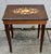 Italian VTG.Sorrento Italian Inlaid Wood Music Box Table Jewelry Sewing Side Table For Sale - Image 3 of 17