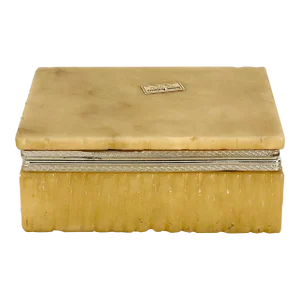 1970s Italian Alabaster Jewelry Box