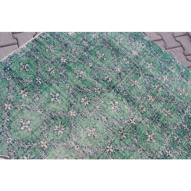 Vintage Turkish Anatolian Area Rug - 80.5"x100" For Sale In Raleigh - Image 6 of 13