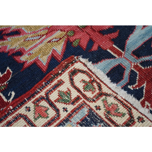 Antique Serapi Rug 9'7'' X 12'7'' For Sale - Image 10 of 12