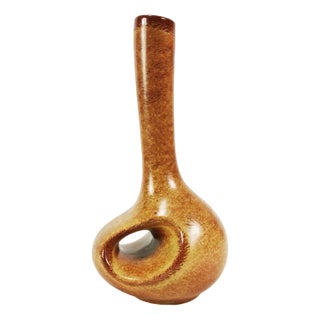 Modernist Ceramic Vase attributed to Roberto Rigon, Italy, 1960s For Sale