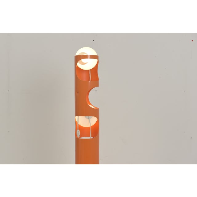 Plastic Vintage Guggerli Floor Lamp by Rico & Rosmarie Baltensweiler for Baltensweiler, 1970 For Sale - Image 7 of 10