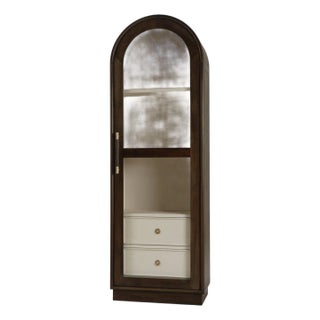 Tall Glass Door Display Cabinet For Sale