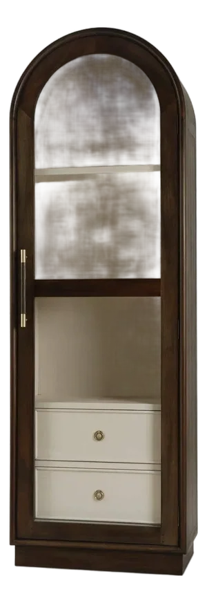 Tall Glass Door Display Cabinet
