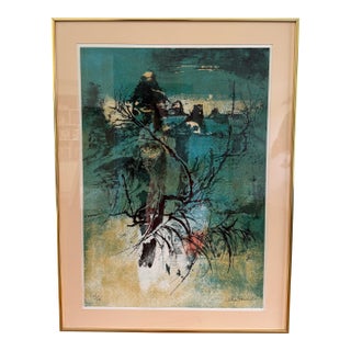Hoi Lebadang Signed 41/125 Original Color Lithograph, Collectors' Guild, C. 1970 For Sale