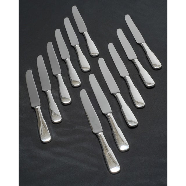 1810 International Sterling Silver Flatware Set 72 Pc For Sale - Image 10 of 18