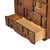 Brown Lane Staccato Brutalist Mid Century Walnut Armoire Highboy Dresser For Sale - Image 8 of 10