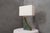 Italian Indian Green Marble and Brass Table Lamp, 2000s For Sale - Image 6 of 12