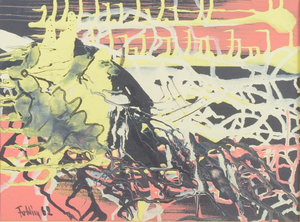 Gunnar Fohlin, Composition, 1962, Gouache on Paper