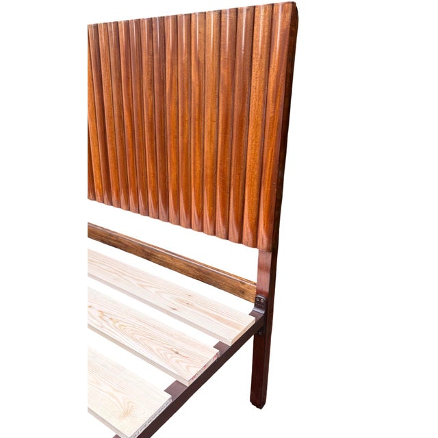 Art Deco Queen Size Bed, 1930s For Sale - Image 3 of 10