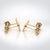 Tiffany & Co. Vintage 14k Yellow Gold Oil Well Derrick Tower Cufflinks, Pair For Sale - Image 11 of 12