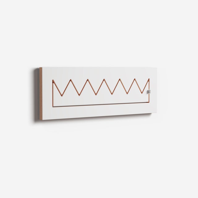 Contemporary 60×20-1 Fläpps Coat Rack from Ambivalenz For Sale - Image 3 of 11