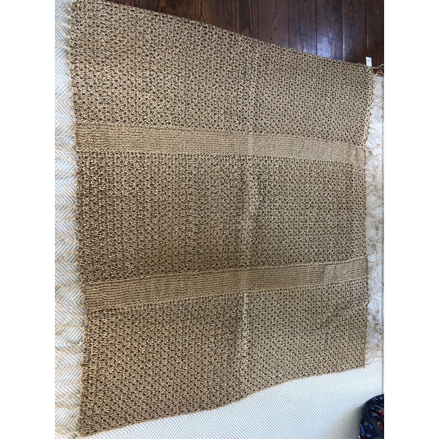 Ralph Lauren Contemporary Ralph Lauren Woven Throw Blanket For Sale - Image 4 of 4