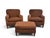 Lewis Mittman Classic Lewis Mittman Lounge Chairs & Ottoman - 3 Piece Set For Sale - Image 4 of 13