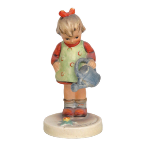 Goebel Hummel Little Gardener Girl With Watering Can Porcelain Figurine 5080b