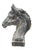 Bring timeless equestrian elegance and antique architectural charm into your space with this heavy vintage cast iron horse...